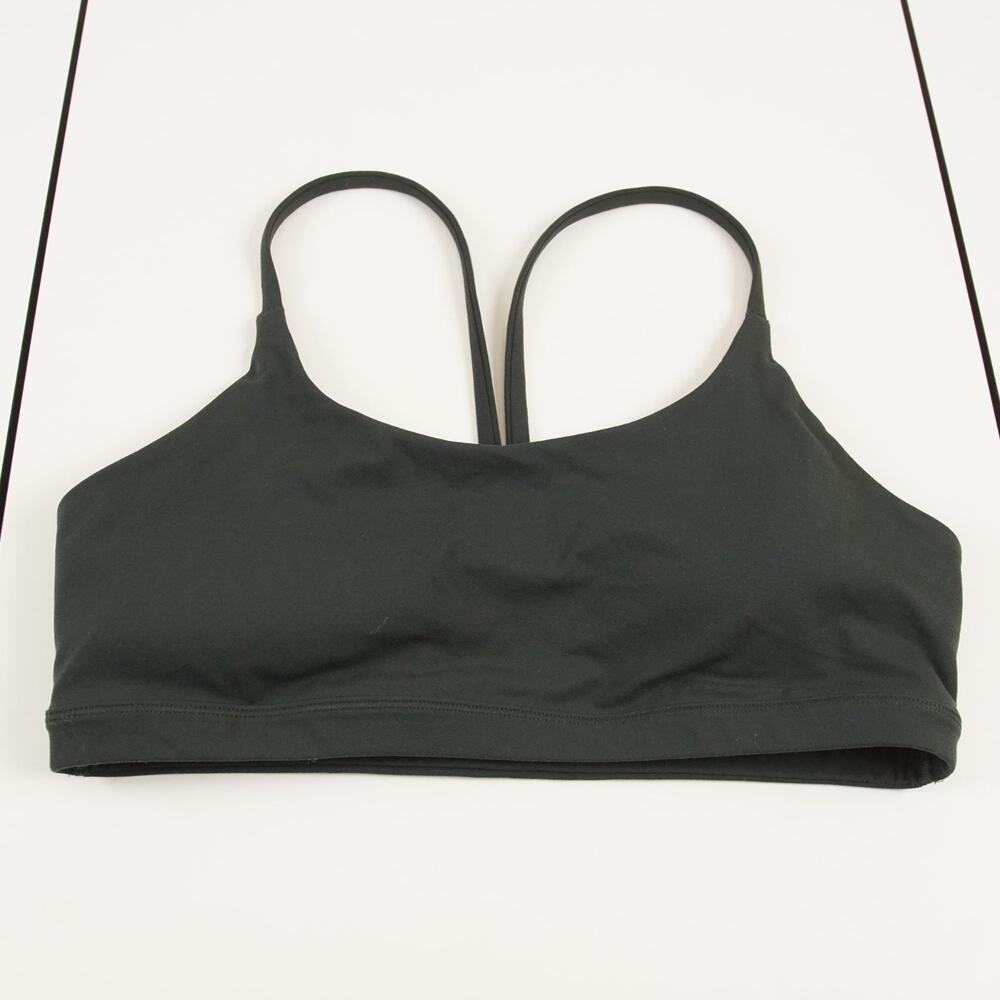 Athleta Transcend Green Athletic Sports Bra A-C Womens Sz S